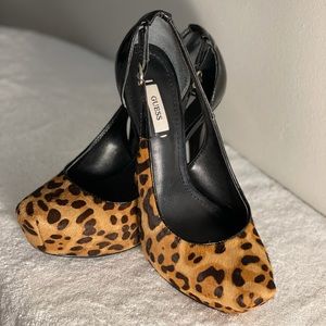 Guess Leopard stiletto Women’s Size 8